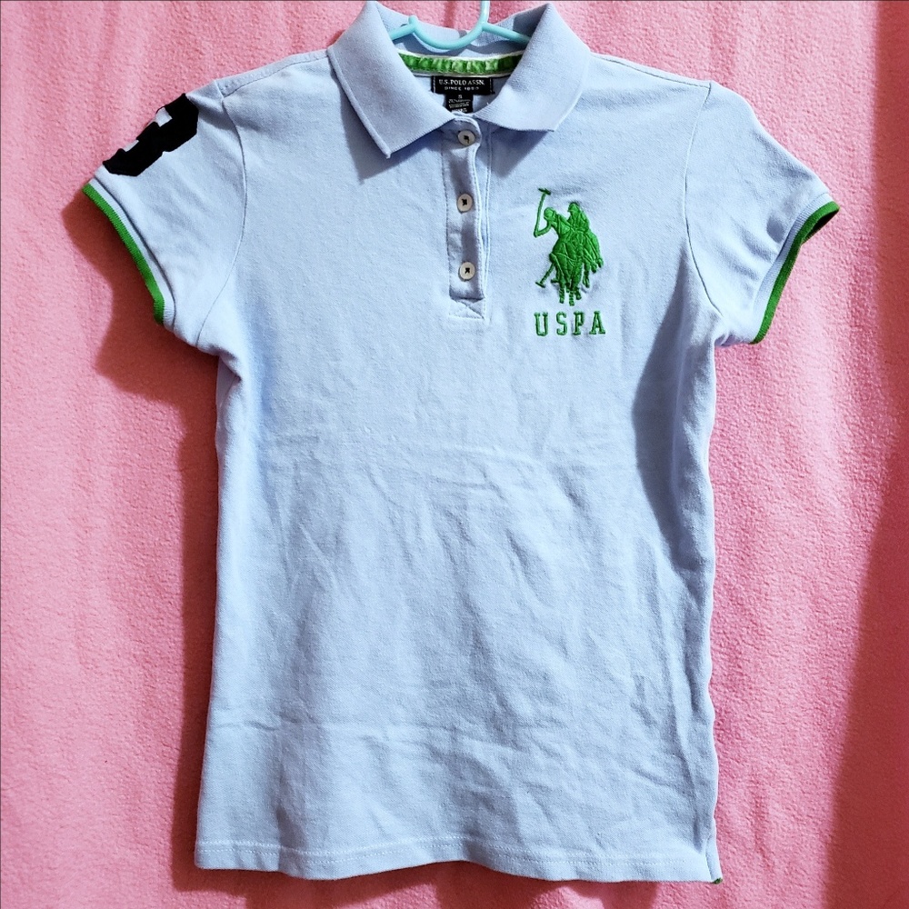 US POLO ASSN. CONTRAST SHORT SLEEVE TEE 🏇
